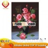 2013 DIY flower oil painting pictures by number for wall decoration and gift(40*50cm)