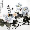 abstract oil paintings flower mural