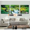 Modern living room frameless spray sex painting