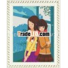 Newest product DIY digital beautiful girl oil painting