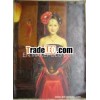 Portrait painting in oil, painting of portrait, chinese oil painting