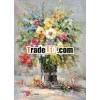 hot selling acrylic flower painting of KFL024