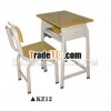 single school desk and chair KZ12