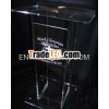 outdoor organic glass antique church podium