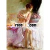 handmade Impreeionist Figure oil painting