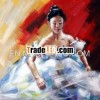 Beautiful Girl Abstract Dancer Canvas Oil Painting