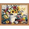Paint by number kits canvas painting frame