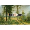 100% hand painted landscape on canvas by skilled artist