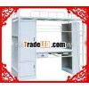 University Adult Bunk Beds Cheap With Wardrobe Locker And PC Stand