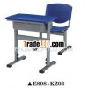 2014 new design single plastic school desk E808+KZ03