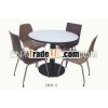 modern wood dining set