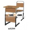 2014 new design single plastic school desk KZ88