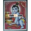 gold foil picture with photo frame