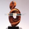 fiberglass abstract sculpture for decoration