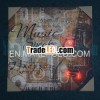 modern home decoration music oil painting on canvas