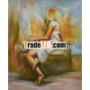 High Quality 100% Handmade Modern Decorative Pop Art Nude Oil Painting