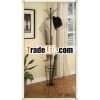 New design umbrella stand with wrought iron coat rack