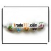 Easter jewelry lamp glass beads with flower