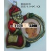 mini santa picture frame