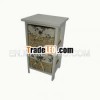 Solid wood storage cabinet