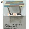 2013 shabby chic antique wooden folding table