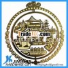 etched brass ornaments