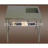 Stainless steel single drink table