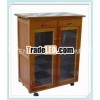 Wood Rolling Cabinet