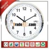 Wall Clock In Wall Clocks With Silver Frame