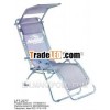reclining long chair with sunshade