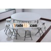 Granite White dining table,  plastic dining table,  model dining table