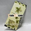 T106 Slim Sleeve Wedding Invitation Card with Green Grape Leaves
