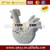 White porcelain decorative chickens