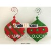 christmas flat ornament