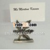 Decorative Leaf Place Card Holders