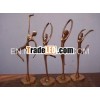 Handmade Art Sculpture dancing figures for your table top decoration