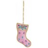 Hand Embroidered Beadwork Christmas Stockings India Souvenir Christmas Decoration