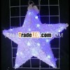 christmas sisal decorations with LED light