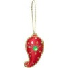 Mango-Hand Embroidered Beaded Christmas Ornaments Gift Christmas Decoration