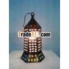 Cast Brass Egyptian Ramadan Lamp Lantern Star Pattern