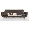 2013 New American Style Dark Coffee Leather Chesterfield Sofa for Living Room Furniture
