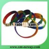 Segment colors wristbands wholesale silicone bracelets