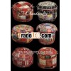 Antique Home Fabric Ottomans