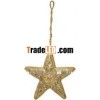 Hand Embroidered Jari Christmas Decoration Hanging Craft Christmas Ornament