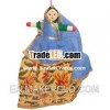 Handmade Traditional Hanging Doll Indian Art Decorative Souvenir Christmas Decoration