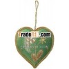 Hand Embroidered Jari Christmas Decoration Hangings Gift Christmas Ornament
