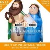 christmas inflatable figures