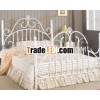 modern steel double bed
