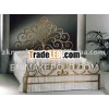 iron art bed