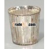 T-Light Votive Made of Glass With Silver Finish